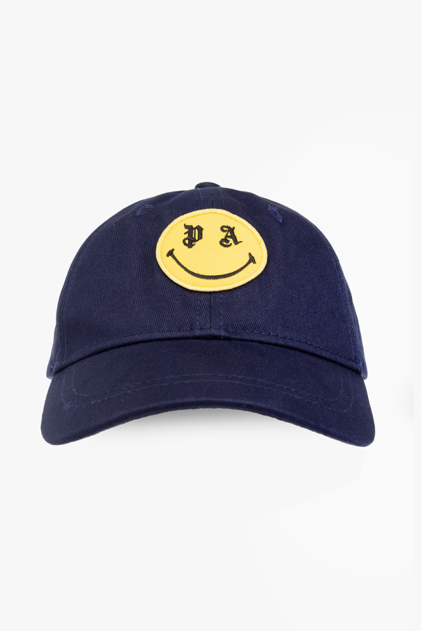 Navy blue Palm Angels Kids x Smiley® Palm Angels Kids - Cap LEE